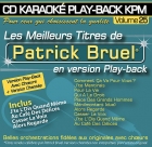 CD KARAOKE PLAY-BACK KPM VOL. 25 ''Patrick Bruel''