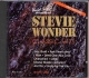 CD PLAY BACK POCKET SONGS STEVIE WONDER Classic Hits (lyrics book included)