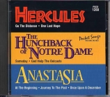 CD PLAY BACK POCKET SONGS DISNEY’S BROADWAY : BOSSU DE NOTRE DAME, HERCULES & ANASTASIA