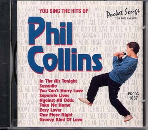 CD(G) PLAY BACK POCKET SONGS HITS OF PHIL COLLINS (livret paroles inclus)