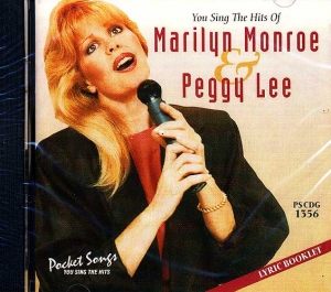 CD(G) PLAY BACK POCKET SONGS MARILYN MONROE & PEGGY LEE (livret paroles inclus)