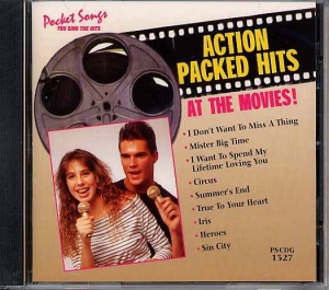 CD(G) PLAY BACK POCKET SONGS ACTION AT THE MOVIES (livret paroles inclus)
