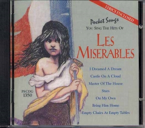 CD(G) PLAY BACK POCKET SONGS LES MISÉRABLES  (lyrics book included)