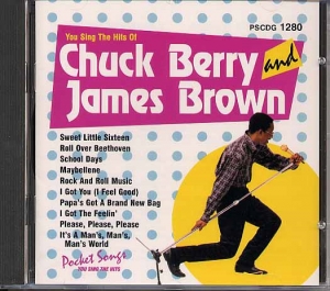 CD PLAY BACK POCKET SONGS CHUCK BERRY & JAMES BROWN (lyrics book included)