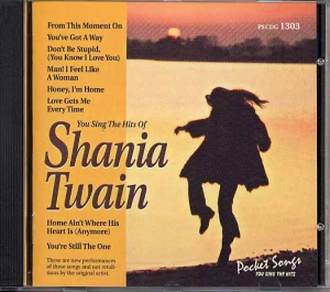 CD(G) PLAY BACK POCKET SONGS HITS OF SHANIA TWAIN VOL.02 (lyrics book included)