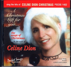 CD(G) PLAY BACK  POCKET SONGS “A SPECIAL CHRISTMAS” CELINE DION (lyrics book included)