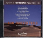 CD(G) PLAY BACK POCKET SONGS “HOW FOREVER FEELS” COUNTRY M/F (lyrics book included)