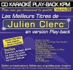 CD KARAOKE PLAY-BACK KPM VOL. 29 '' Julien Clerc''
