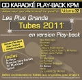 CD KARAOKE PLAY-BACK KPM VOL. 32 ''Tubes 2011''