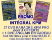 PROMO 27 DVD KARAOKE KPM PRO 'L'INTEGRALE'' AU PRIX DE 24 + 1 DVD ANGLAIS EN CADEAU