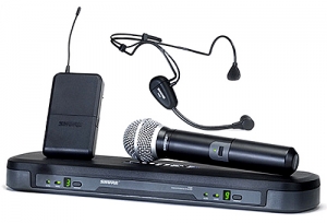 HANDHELD MICROPHONE PG58 AND HEADSET MICROPHONE PG30 WIRELESS SYSTEM