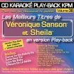 CD KARAOKE PLAY-BACK KPM VOL. 36 ''Véronique Sanson & Sheila''