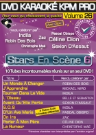 DVD KARAOKE KPM PRO VOL. 26 ''Stars En Scène 6'' (All)