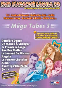 DVD KARAOKE MANIA VOL. 06 ''Mega Tubes 3'' (All)
