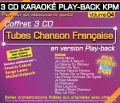 Coffret 3 CD KARAOKÉ PLAY-BACK KPM ''Tubes Chanson Française Vol.04''