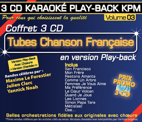 Les tubes du karaoké - Chanson française