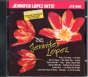 CD(G) PLAY BACK JENNIFER LOPEZ 15 TITRES (livret paroles inclus)