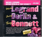 CD PLAY BACK POCKET SONGS TONY BENNETT &  MICHEL LEGRAND & IRVING BERLIN  (livret paroles inclus)