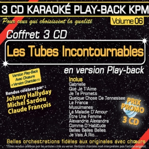 Coffret 3 CD KARAOKÉ PLAY-BACK KPM ''Les Tubes Incontournables''