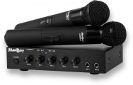 MIXEUR MADBOY U-REMIX2 BLUETOOTH AVEC 2 MICROS UHF + 1 DVD KARAOKÉ KPM OFFERT