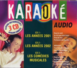 COFFRET 3 CD PLAY-BACK SONY ''Années 2001 & 2002 & Comédies Musicales Vol.02''
