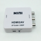 Adaptateur HDMI vers RCA HD1080p (Alimentation USB) + Câble HDMI/HDMI 1,5m