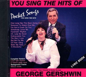 CD(G) PLAY BACK POCKET SONGS GEORGE GERSHWIN (livret paroles inclus)