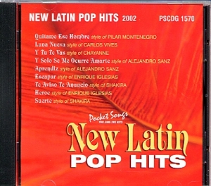 CD(G) PLAY BACK POCKET SONGS NEW LATIN POP HITS 2002 (livret paroles inclus)