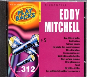 CD PLAY BACK EDDY MITCHELL VOL.05 (avec choeurs)