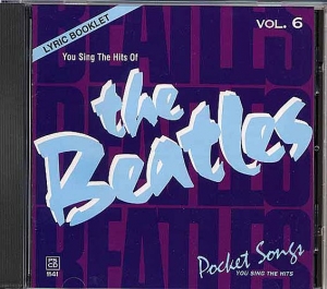 CD PLAY BACK POCKET SONGS HITS OF THE BEATLES VOL.06 (livret paroles inclus)