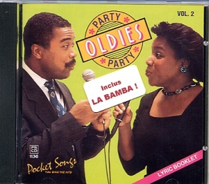 CD(G) PLAY BACK POCKET SONGS OLDIES PARTY VOL.02 'LA BAMBA' (lyrics book included)