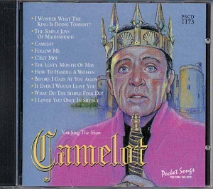 CD PLAY BACK POCKET SONGS CAMELOT (lyrics book included)