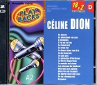 CD PLAY BACK CELINE DION VOL.02 Bis (avec choeurs)