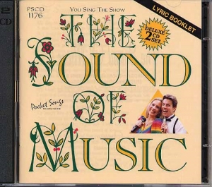 CD PLAY BACK POCKET SONGS THE SOUND OF MUSIC  (lyrics book included)