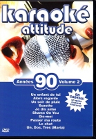 DVD KARAOKE ATTITUDE Vol.08 ''Années 90-2''