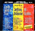CD(G) PLAY BACK POCKET SONGS EARTH, WIND & FIRE, AL GREEN & JEFFREY OSBORNE (Lyrics book included)