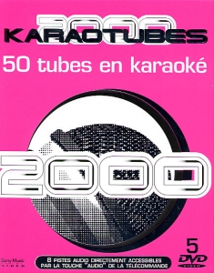 COFFRET KARAOKE 5 DVD KARAOTUBES ANNEES 2000