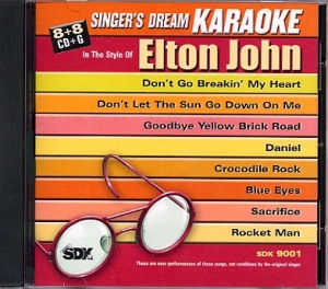 CD(G) PLAY BACK ELTON JOHN (Livret paroles inclus)
