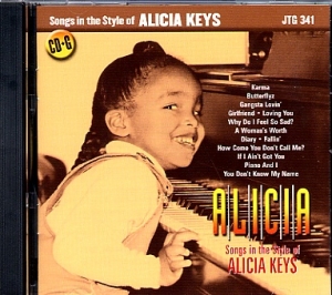 CD(G) PLAY BACK POCKET SONGS ALICIA KEYS (Lyrics book included)