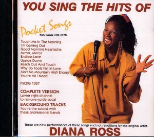 CD(G) PLAY BACK POCKET SONGS HITS OF DIANA ROSS (lyrics book included)