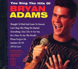 CD(G) PLAY BACK POCKET SONGS HITS OF BRYAN ADAMS (lyrics book included)