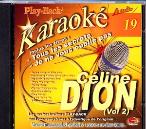 CD PLAY BACK AUDIO STUD + VOL.19 ''Céline Dion Vol.02''