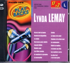 CD PLAY BACK LYNDA LEMAY VOL.01bis (avec choeurs)