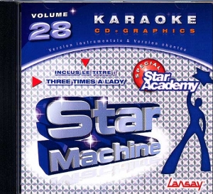 CD(G) KARAOKE LANSAY STAR MACHINE Vol. 28 '' Star Academy 6''