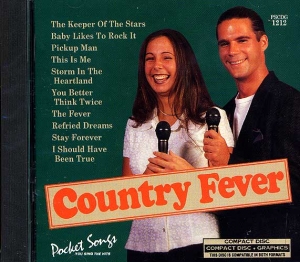 CD(G) PLAY BACK POCKET SONGS COUNTRY FEVER (lyrics book included)