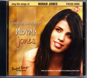 CD(G) PLAY-BACK POCKET SONGS ''NORAH JONES VOL. 03'' (Lyrics book included)