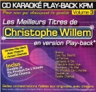 CD KARAOKE PLAY-BACK KPM VOL. 03 ''Christophe Willem''