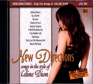CD(G) PLAY BACK POCKET SONG CELINE DION ''New Directions'' (Lyrics book included)