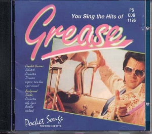 CD(G) PLAY BACK POCKET SONGS GREASE (lyrics book included)