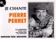 LYRICS BOOK JE CHANTE PIERRE PERRET (with chords)